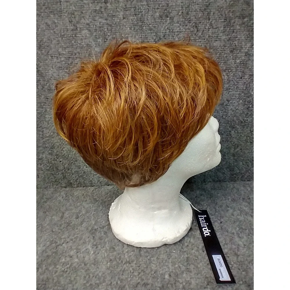 Hairdo Textured Cut Wig Women Average Glazed Cinnamon Red Ginger Pixie R3025S+